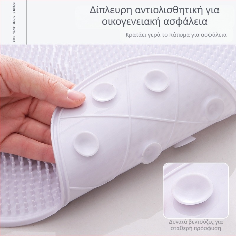 Αντιολισθητικό χαλάκι μπάνιου, ποδόλουτρο ντους, αντι-νεκρό δέρμα, χαλάκι ποδιών μασάζ, οικιακό χαλάκι μπάνιου με βεντούζα