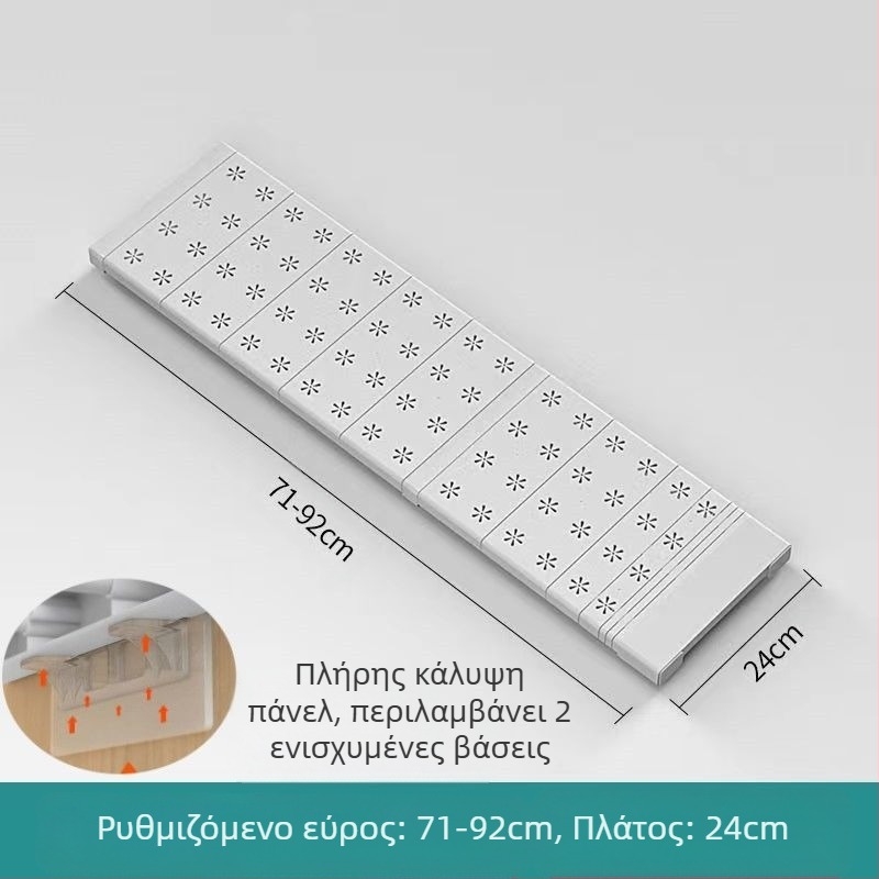 Διαχωριστικό ντουλάπας με ρυθμιζόμενο διαχωριστικό, ράφι αποθήκευσης, ιαπωνικό στυλ