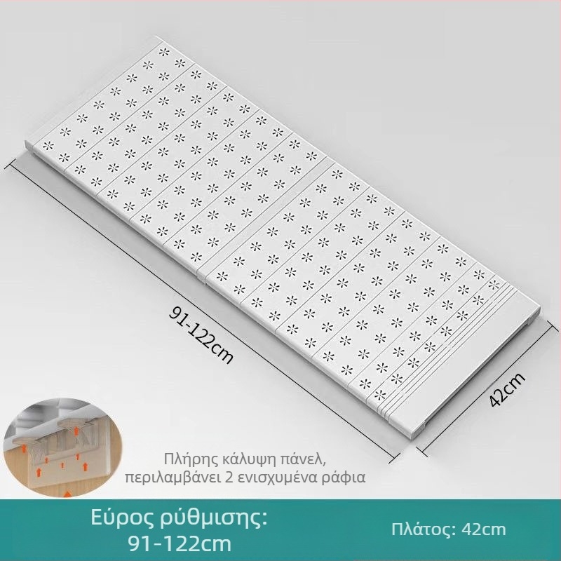 Διαχωριστικό ντουλάπας με ρυθμιζόμενο διαχωριστικό, ράφι αποθήκευσης, ιαπωνικό στυλ