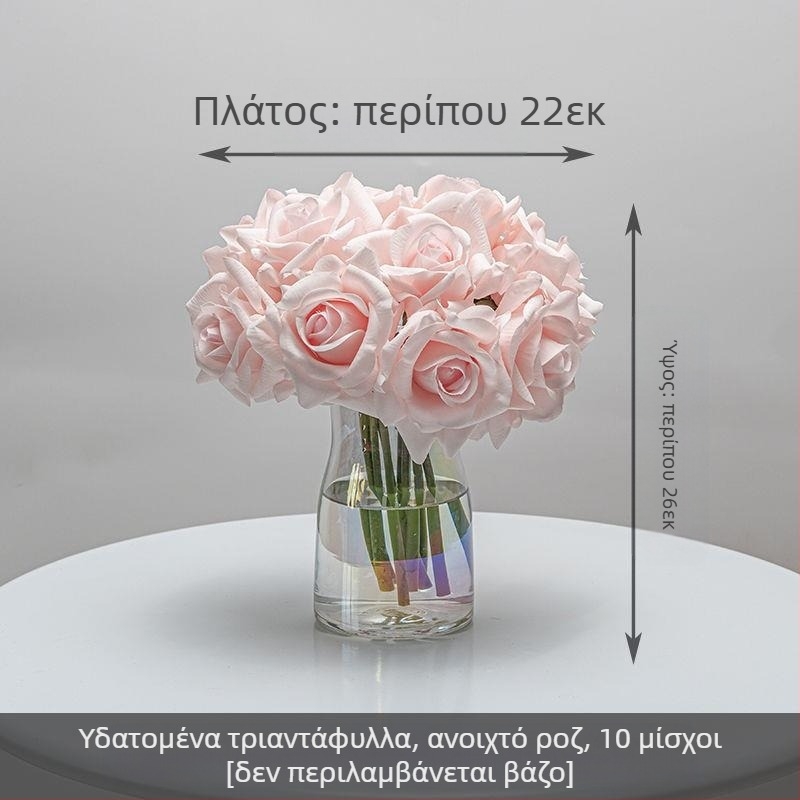 Αυτόματο άνοιγμα και κλείσιμο λουλουδιών με αίσθηση ενυδάτωσης, σκηνικό φωτογραφιών για το γραφείο τηλεόρασης ξενοδοχείου, νέο κινέζικο στυλ