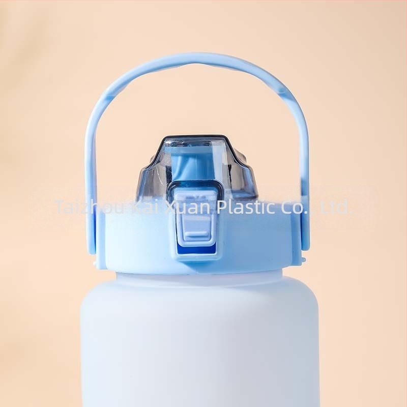 Πλαστικό ποτήρι νερού Internet Celebrity Space Cup Απλό χαριτωμένο κουνέλι με διαβάθμιση και πάγο σετ ποτηριών μεγάλης χωρητικότητας