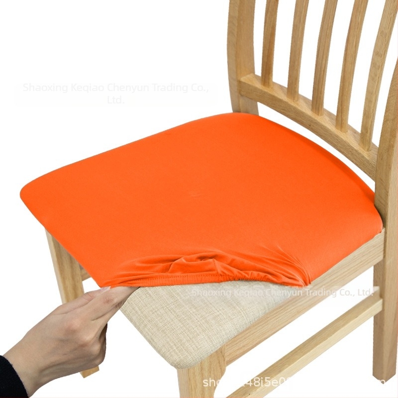 Κάλυμμα καρέκλας όλο το χρόνο Pure Color 130Gsm υψηλής ελαστικότητας κάλυμμα μαξιλαριού καρέκλας Amazon Cross-Border κάλυμμα καθίσματος κάλυμμα καρέκλας ανθεκτικό στη σκόνη