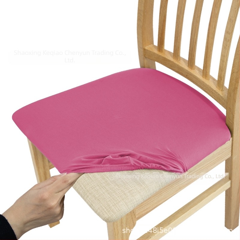 Κάλυμμα καρέκλας όλο το χρόνο Pure Color 130Gsm υψηλής ελαστικότητας κάλυμμα μαξιλαριού καρέκλας Amazon Cross-Border κάλυμμα καθίσματος κάλυμμα καρέκλας ανθεκτικό στη σκόνη