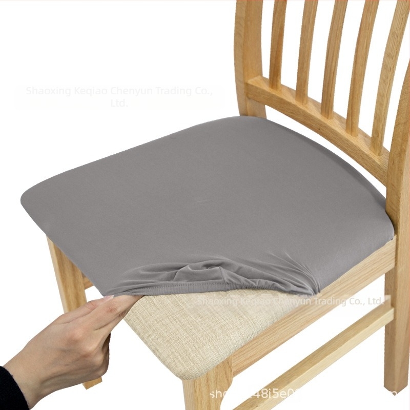 Κάλυμμα καρέκλας όλο το χρόνο Pure Color 130Gsm υψηλής ελαστικότητας κάλυμμα μαξιλαριού καρέκλας Amazon Cross-Border κάλυμμα καθίσματος κάλυμμα καρέκλας ανθεκτικό στη σκόνη