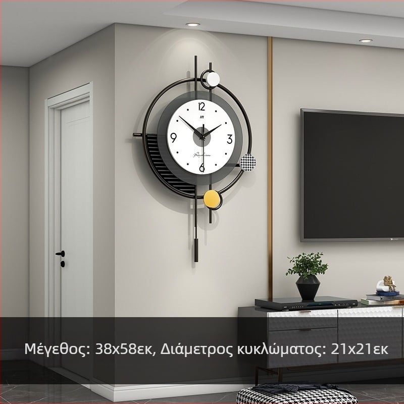 Ρολόι τοίχου ρολόι σαλόνι σπίτι μοντέρνο απλό μόδα διακόσμηση εστιατόριο σιωπηλό ρολόι υψηλής ποιότητας κρεμαστό τοίχο