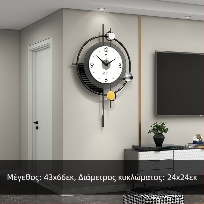 Ρολόι τοίχου ρολόι σαλόνι σπίτι μοντέρνο απλό μόδα διακόσμηση εστιατόριο σιωπηλό ρολόι υψηλής ποιότητας κρεμαστό τοίχο