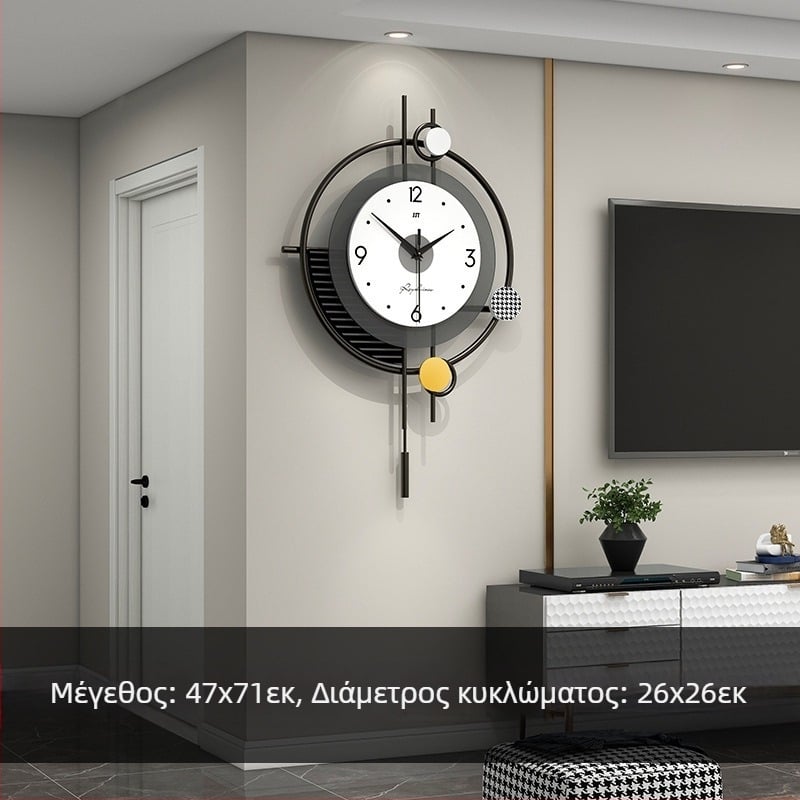 Ρολόι τοίχου ρολόι σαλόνι σπίτι μοντέρνο απλό μόδα διακόσμηση εστιατόριο σιωπηλό ρολόι υψηλής ποιότητας κρεμαστό τοίχο