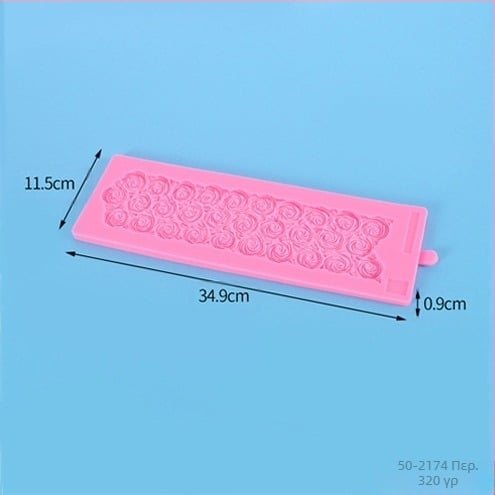 Φοντάν σιλικόνης καλούπι κέικ εργαλεία ψησίματος καλούπι δαντέλας κέικ καλούπι σοκολάτας δημιουργικό σχήμα