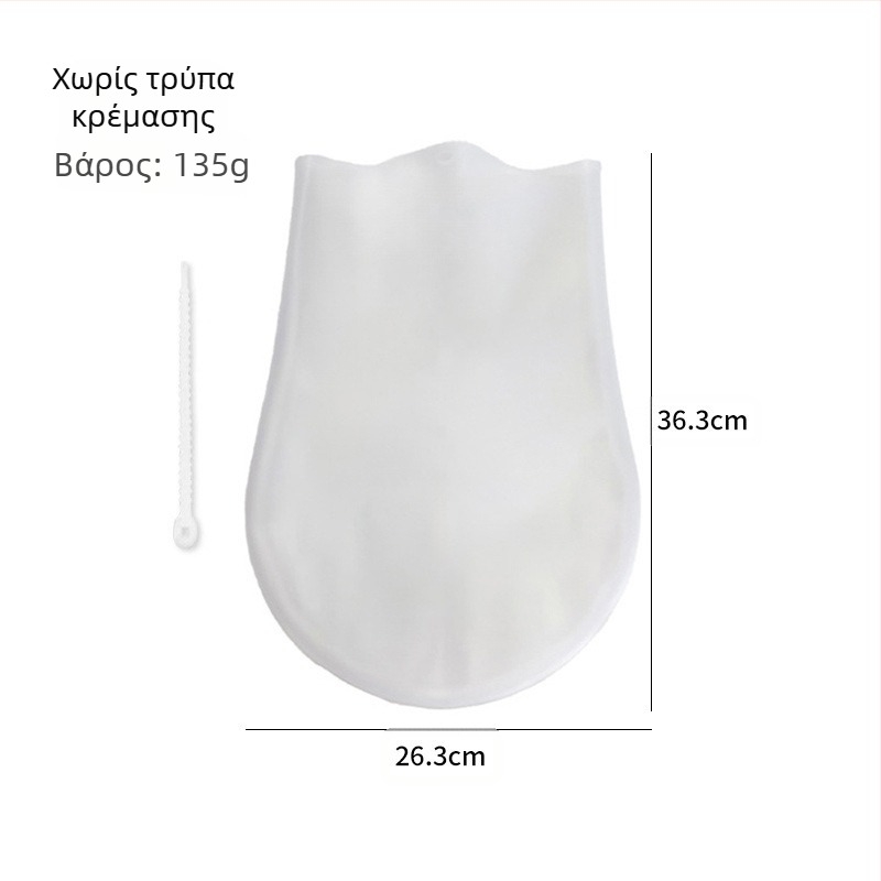 Διασυνοριακή έκρηξη σιλικόνης τσάντα ανάμειξης αλευριού πολυλειτουργική τσάντα ζύμης κουζίνας μεγάλη χοντρή τσάντα ζύμης χονδρικής