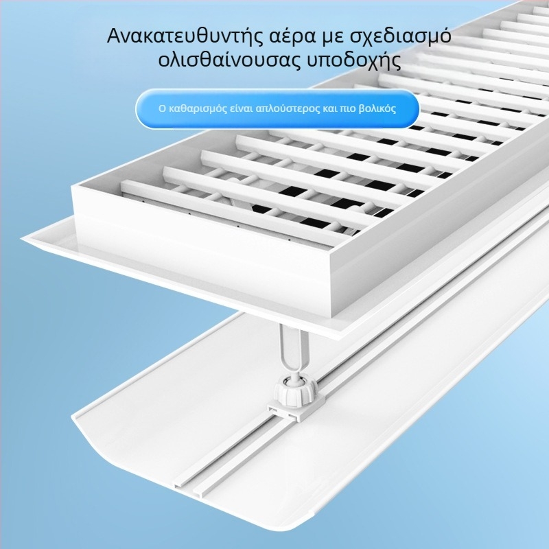 Κεντρικός κλιματισμός ανεμοθώρακας ανεμοθώρακας μηχανή σωλήνα ανεμοθώρακα διάφραγμα εξόδου κρύου αέρα μάσκα κατά του άμεσου φυσήματος κάλυμμα οδηγού ανέμου γενικής χρήσης