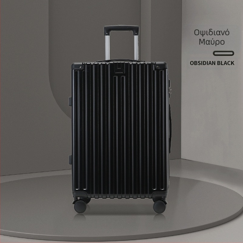 Βαλίτσα αποσκευών Net κόκκινη θήκη καροτσιού 20 ιντσών με καθολικό τροχό, δερμάτινη θήκη με κουτί κωδικού πρόσβασης για άνδρες και γυναίκες 24 ιντσών