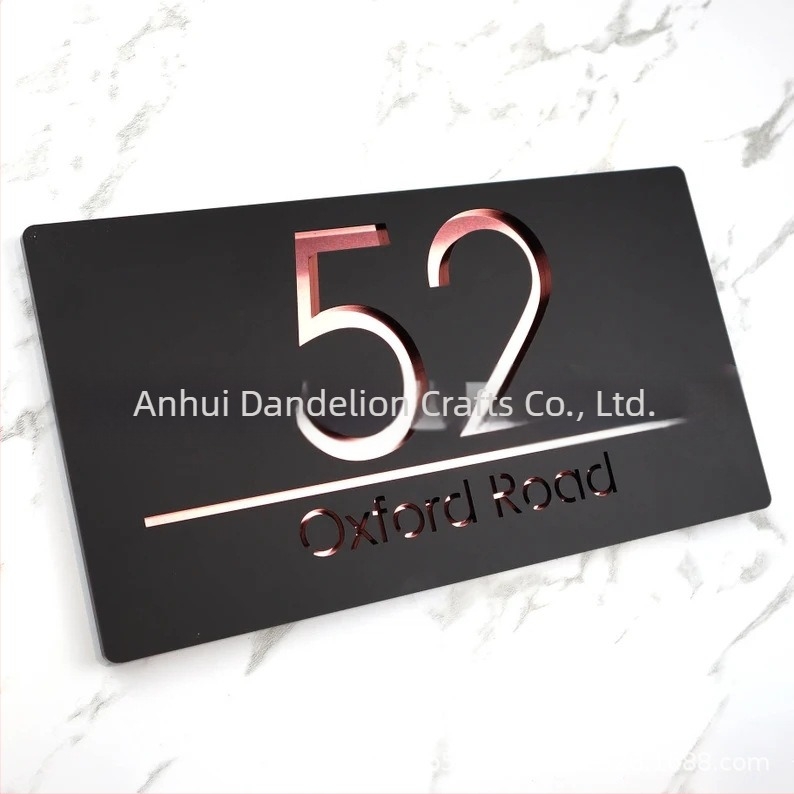 Διασυνοριακή πινακίδα ακρυλικής πόρτας, εξατομικευμένη πινακίδα αριθμού κυκλοφορίας για το ξενοδοχείο, B&B, ιδιωτικό δωμάτιο, κοινόχρηστη πινακίδα