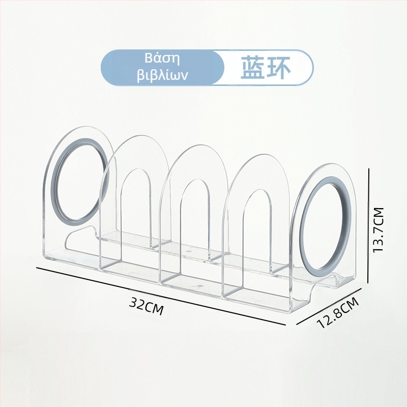Αποθήκευση τσαντών Τεχνουργήματος Διαφανές πλαστικό διαχωριστικό ντουλάπας Ταξινόμηση ράφι αποθήκευσης βιβλίων Ράφι αποθήκευσης βιβλίων