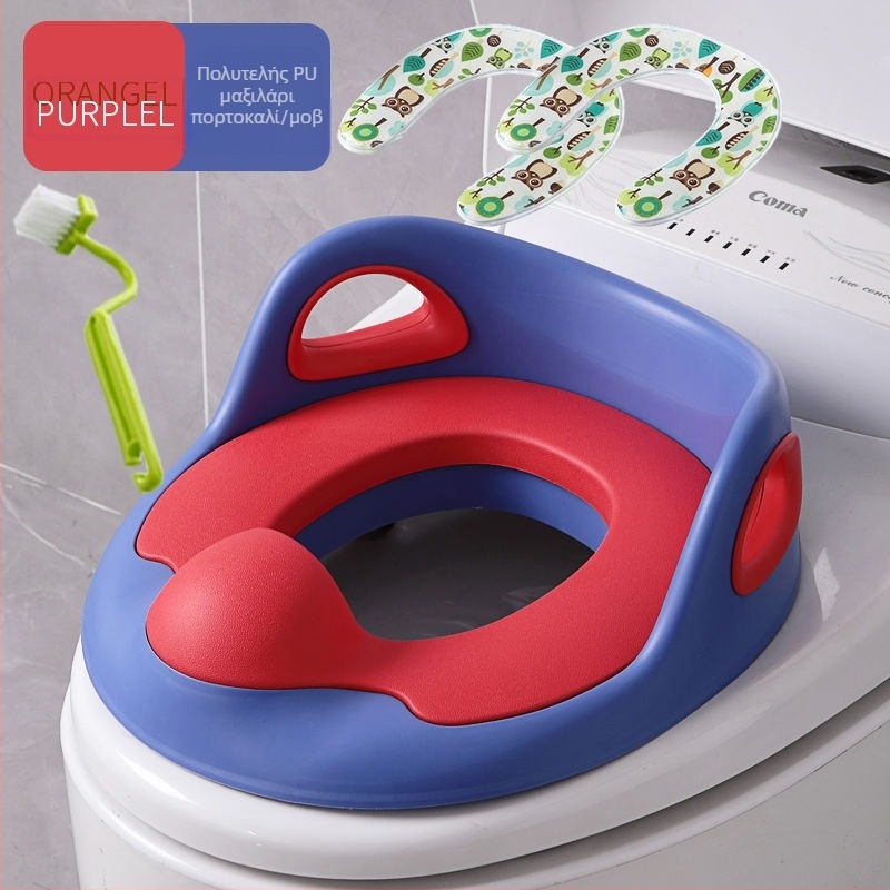 Δαχτυλίδι τουαλέτας για παιδιά Δαχτυλίδι τουαλέτας για μωρά Παιδικά αγόρια και κορίτσια αυξάνουν το μαξιλάρι τουαλέτας Βρεφικό κάθισμα τουαλέτας γενιάς
