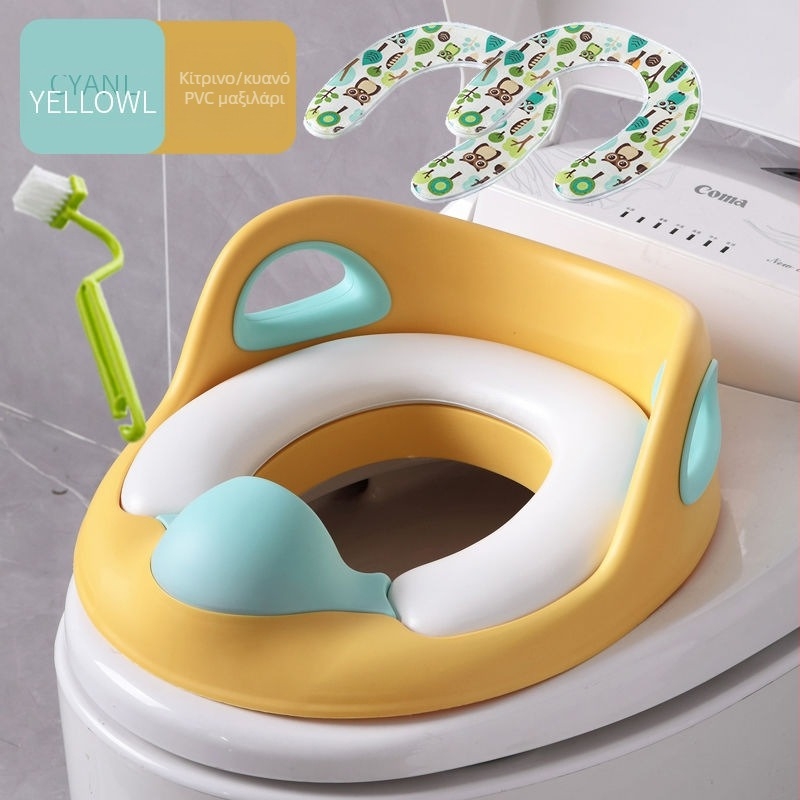 Δαχτυλίδι τουαλέτας για παιδιά Δαχτυλίδι τουαλέτας για μωρά Παιδικά αγόρια και κορίτσια αυξάνουν το μαξιλάρι τουαλέτας Βρεφικό κάθισμα τουαλέτας γενιάς
