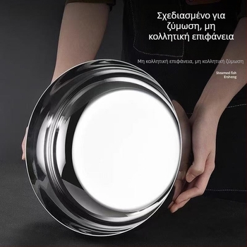 Διασυνοριακό ανοξείδωτο ατσάλι και νιπτήρας οικιακής χρήσης νιπτήρας αυγών χρυσή εξαιρετικά μεγάλη νιπτήρας Salah κουζίνας, νιπτήρας λαχανικών, νιπτήρας ζεστής κατσαρόλας