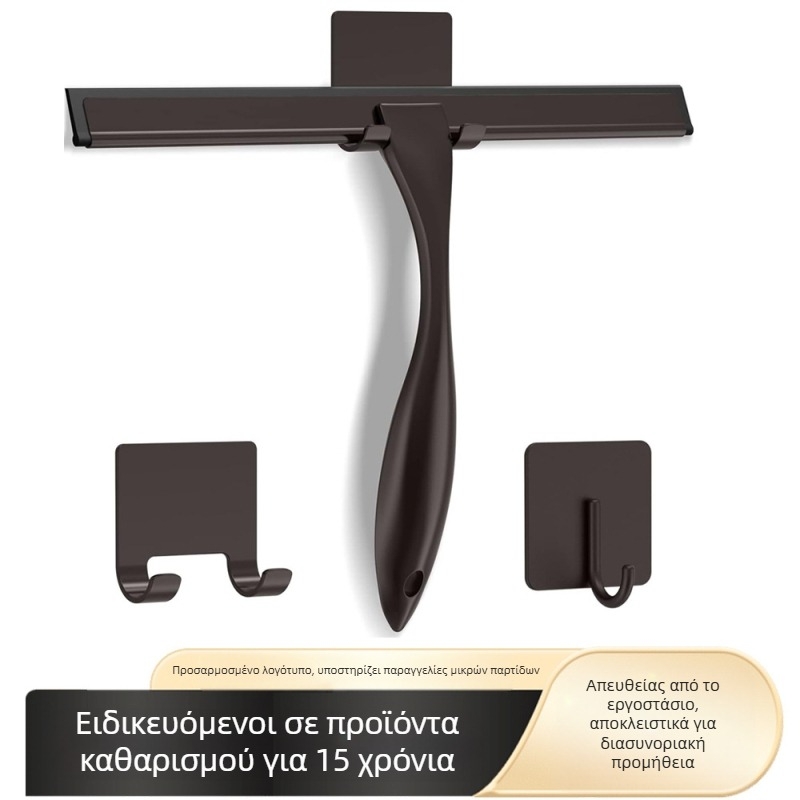 Οικιακός καθαριστής γυαλιού από ανοξείδωτο χάλυβα, ξύστρα γυαλιού, συσκευή γυαλιού από ανοξείδωτο χάλυβα μπάνιου, εργοστάσιο πηγής