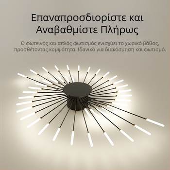 Διασυνοριακές Λάμπες, Απλή Λάμπα Σαλόνι, Φωτιστικό Οροφής, Χολ, Τραπεζαρία Υψηλής Ποιότητας, Υπνοδωμάτιο, Πυροτεχνήματα Vortex, Φωτιστικό Οροφής LED