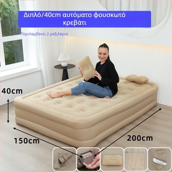 Νέο διασυνοριακό φουσκωτό στρώμα εξωτερικού χώρου με φουσκωτό κρεβάτι από PVC, ενσωματωμένη αντλία, μονό και διπλό αυτόματο φουσκωτό στρώμα