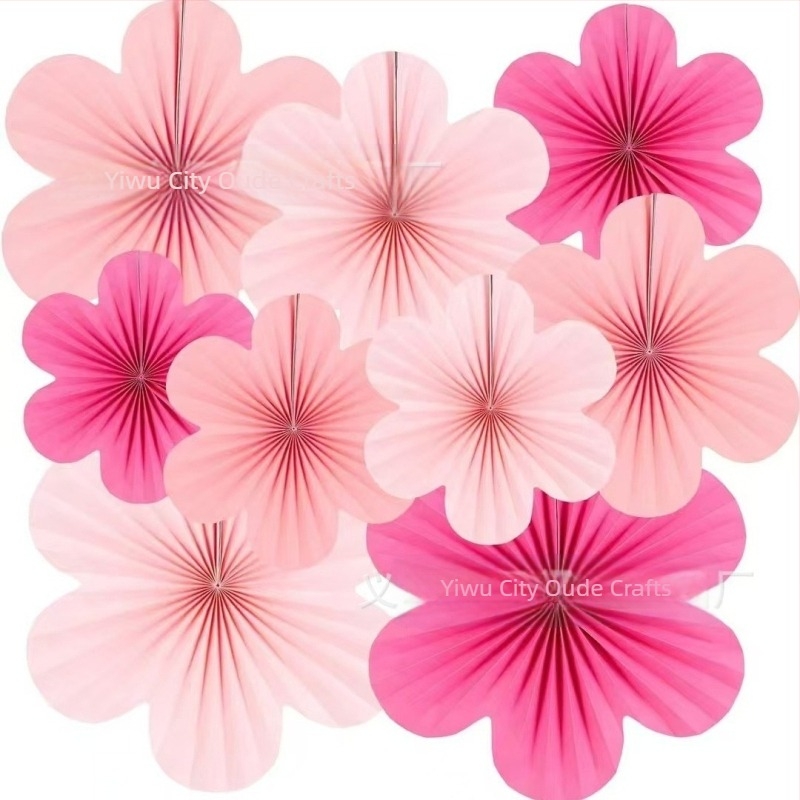 Νέο λουλούδι τοίχου με βεντάλια, διακόσμηση λουλουδιών από χαρτί, διακόσμηση γενεθλίων, παράθυρο, διακόσμηση τοίχου, φόντο, διακόσμηση τοίχου με βεντάλια από χαρτί, κρεμαστή διακόσμηση