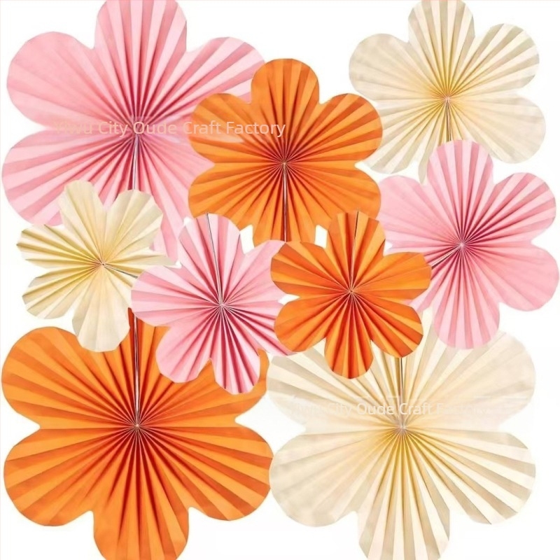 Νέο λουλούδι τοίχου με βεντάλια, διακόσμηση λουλουδιών από χαρτί, διακόσμηση γενεθλίων, παράθυρο, διακόσμηση τοίχου, φόντο, διακόσμηση τοίχου με βεντάλια από χαρτί, κρεμαστή διακόσμηση