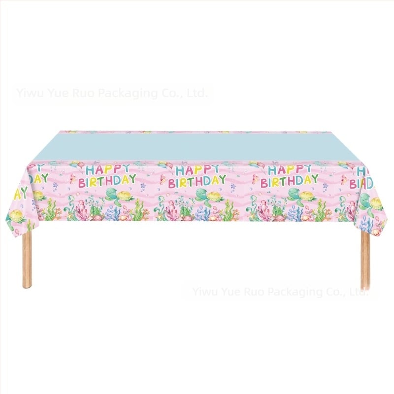 Νέο Υποβρύχιο Κόσμο με Θέμα Ωκεανό Είδη Παιδικού Πάρτι Γενεθλίων με Πιάτο Χάρτινων Ποτηριών μιας Χρήσης, Σετ Χαρτομάντιλων