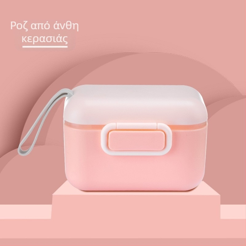 Φορητός διανομέας βρεφικού γάλακτος μεγάλης χωρητικότητας για ταξίδια, βολικό δοχείο βρεφικού γάλακτος