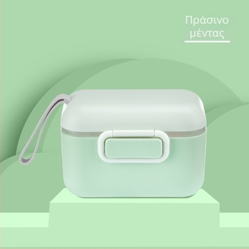 Φορητός διανομέας βρεφικού γάλακτος μεγάλης χωρητικότητας για ταξίδια, βολικό δοχείο βρεφικού γάλακτος