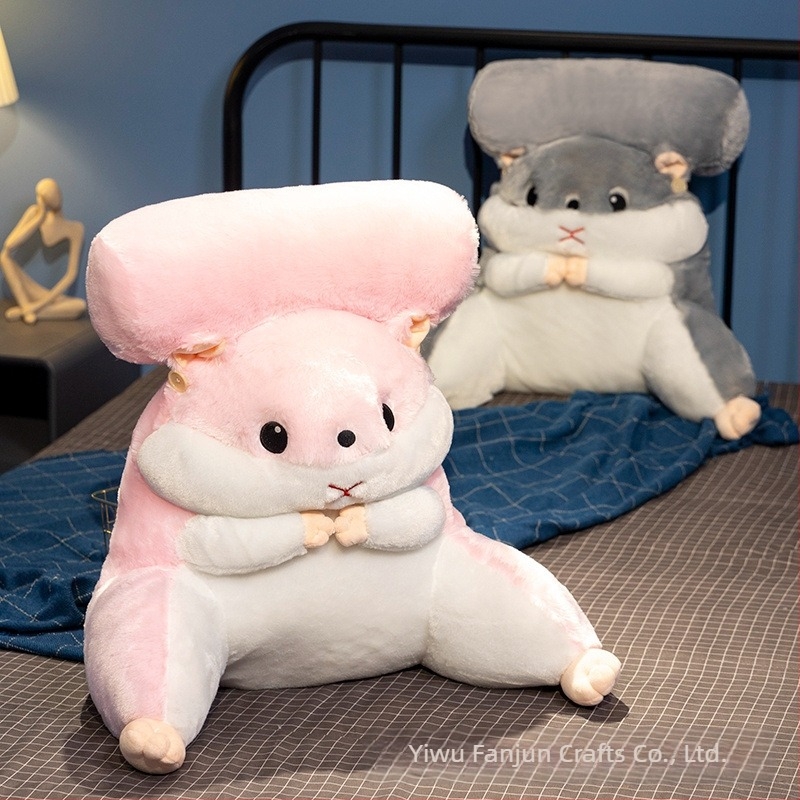 Χαριτωμένο μαξιλάρι μέσης χάμστερ, μαξιλάρι μέσης, μαξιλάρι μέσης γραφείου, μαξιλάρι μέσης, μαξιλάρι πλάτης κομοδίνου, μαξιλάρι ύπνου