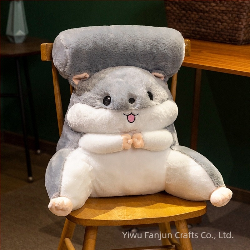 Χαριτωμένο μαξιλάρι μέσης χάμστερ, μαξιλάρι μέσης, μαξιλάρι μέσης γραφείου, μαξιλάρι μέσης, μαξιλάρι πλάτης κομοδίνου, μαξιλάρι ύπνου