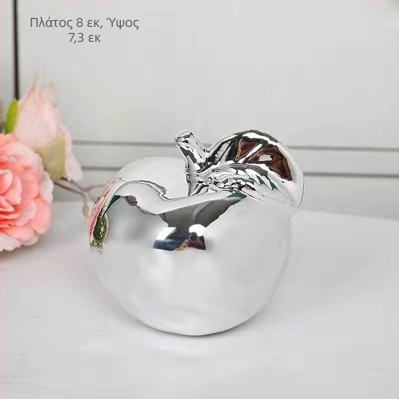 Δημιουργική διακόσμηση μήλου σε ευρωπαϊκό στιλ εσωτερικού χώρου διαδρόμου, βιβλιοθήκης, καθιστικού, τηλεόρασης, γραφείου, κεραμικής χειροτεχνίας, διακόσμηση χονδρικής