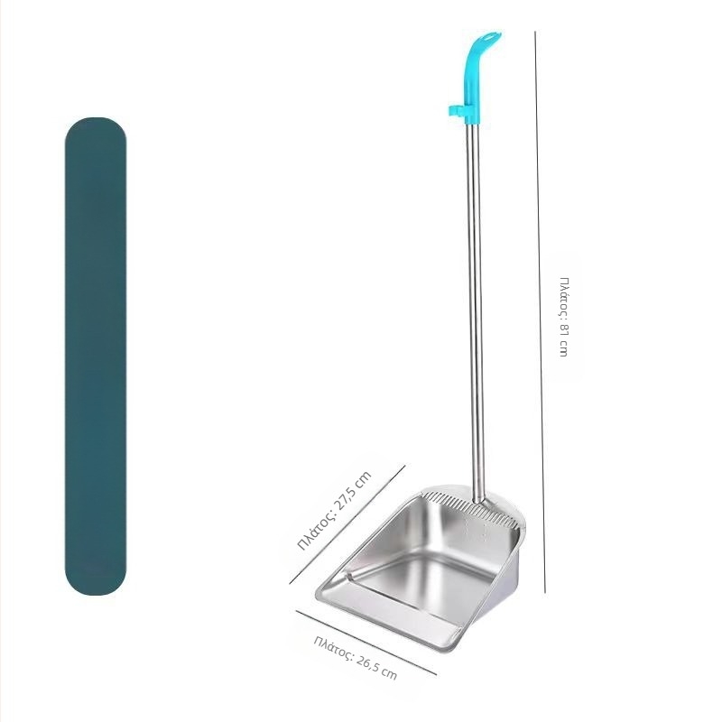 Νέος κάδος απορριμμάτων από ανοξείδωτο ατσάλι με πάχος φαράσι, κάδος καθαρισμού εξωτερικού χώρου, κάδος καθαρισμού απορριμμάτων με φτυάρι, κάδος καθαρισμού δρόμων