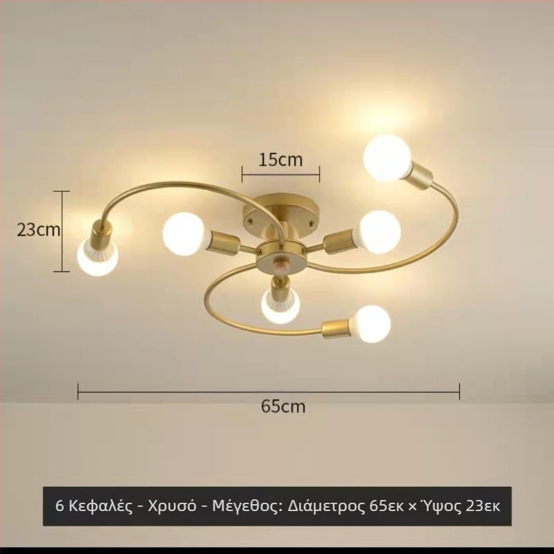 Σύγχρονο Σκανδιναβικό Απλό Δημιουργικό Ζεστό Διαδίκτυο Διασημότητα Δημοφιλές Κύριο Υπνοδωμάτιο Μπαρ Διάδρομος Σαλόνι Τραπεζαρία Νέο Φωτιστικό Οροφής