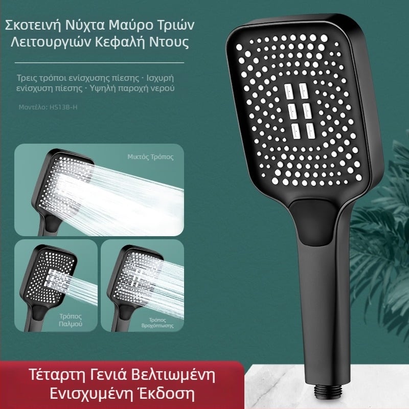 Κεφαλή ντους με υπερσυμπιεστή, σούπερ βρύση μπάνιου, ντους ψιλής βροχής, θερμοσίφωνας, σετ κεφαλής ντους χονδρικής