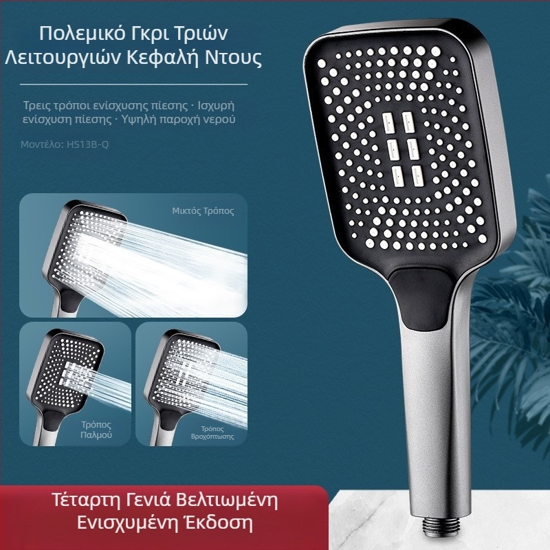 Κεφαλή ντους με υπερσυμπιεστή, σούπερ βρύση μπάνιου, ντους ψιλής βροχής, θερμοσίφωνας, σετ κεφαλής ντους χονδρικής
