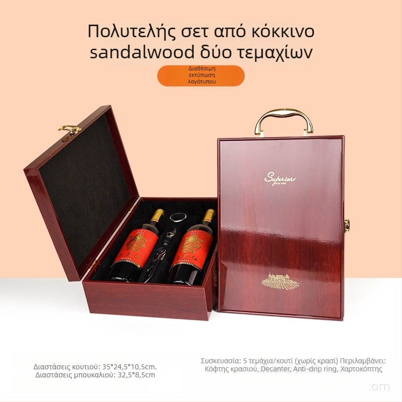 Κατασκευαστής κουτιών συσκευασίας υψηλής ποιότητας, κουτιών δώρου κρασιού με παράθυρο, κουτιών κρασιού σε απόθεμα, χονδρικής πώλησης κουτιών δώρου υψηλής ποιότητας, κατάλληλα για Penfolds κρασιού