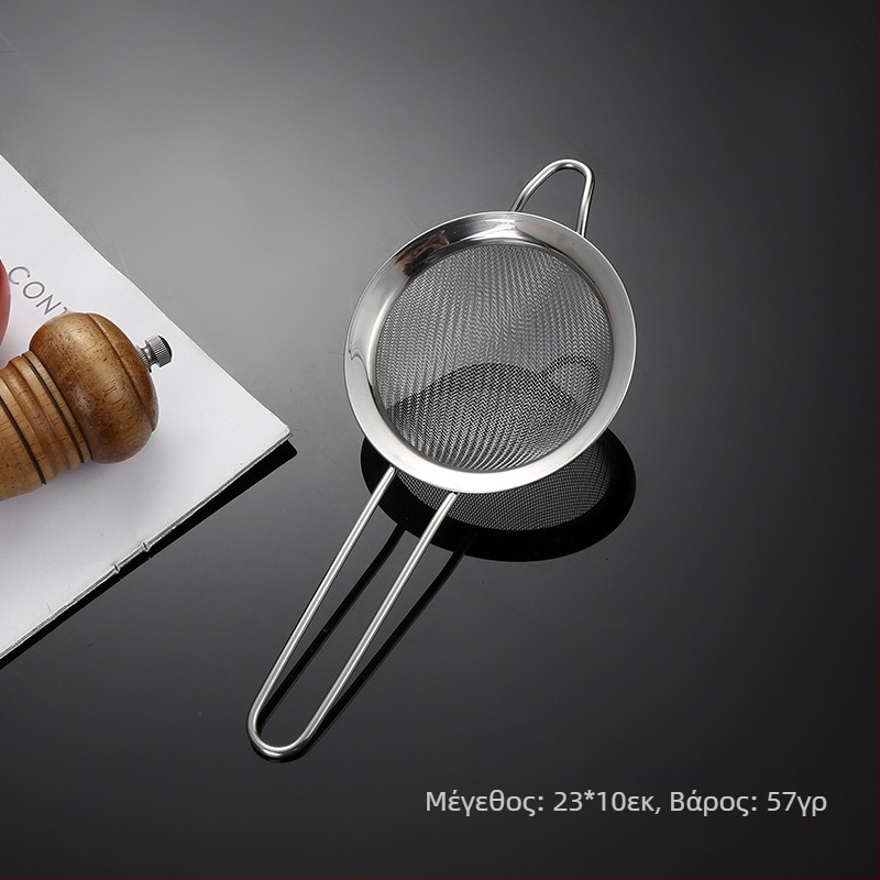 Σούρωμα από ανοξείδωτο ατσάλι 304, μονό αυτί, διπλή γραμμή, μεγάλο σουρωτήρι, φίλτρο, πλέγμα αλευριού, σουρωτήρι γάλακτος σόγιας, πλέγμα υπολειμμάτων λαδιού κουζίνας