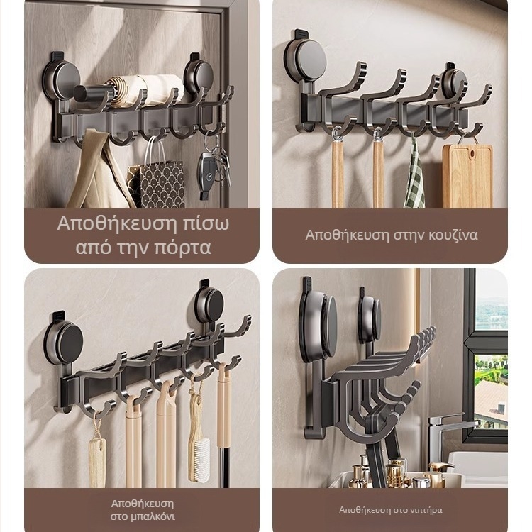 Βεντούζα Ρούχων Γάντζος Σειράς Γάντζος Κρεμαστή Πετσέτα Τουαλέτας Χωρίς Τρύπημα Πόρτα Πίσω Γάντζος Γάντζος Αποθήκευσης Μπάνιου Είσοδος