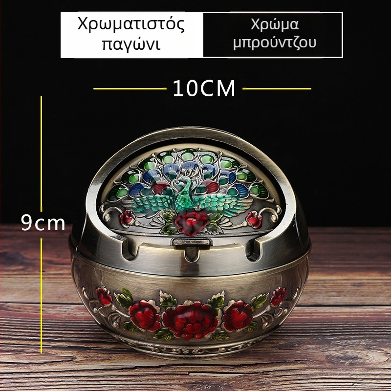 Τασάκι Ma to Chenggong για το Σπίτι, Σαλόνι, Δημιουργική, Εξατομικευμένη Τάση με Κάλυμμα, Αντι-Ιπτάμενη Στάχτη, Αντικαπνιστική Γεύση, Σταχτοδοχείο, Στολίδια