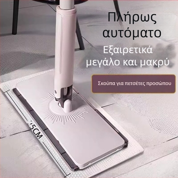 Νέο μεγάλο αυτόματο πανί με κλιπ για πλύσιμο χωρίς χέρια, μεγάλης έκδοσης, σφουγγαρίστρα προσώπου με πετσέτα, βρώμικο πλύσιμο χωρίς χέρια για τεμπέληδες στο σπίτι