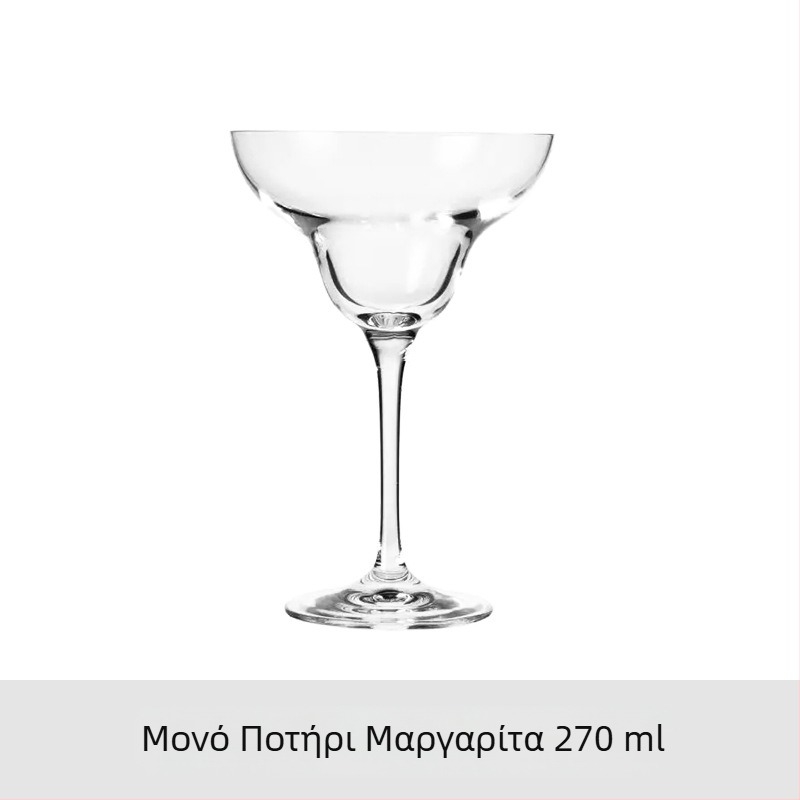 Κρυστάλλινο ποτήρι κρασιού Krosno εισαγόμενο χωρίς μόλυβδο, οικιακό ποτήρι κοκτέιλ με φαρδύ στόμιο, σετ 6 τεμαχίων για ποτήρια χυμού