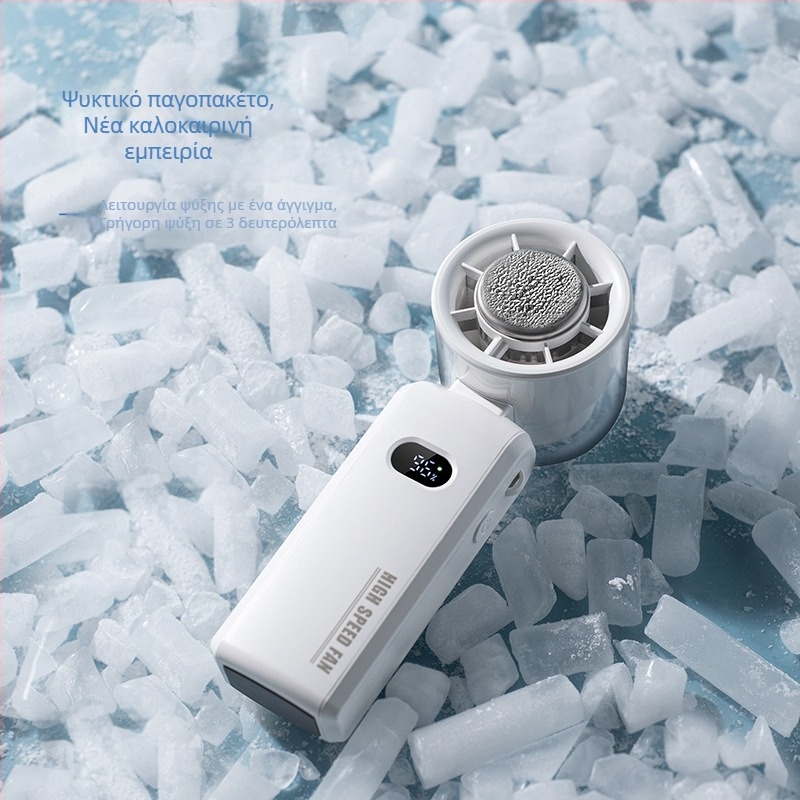 25 χρόνια διασυνοριακής λειτουργίας νέου φορητού ανεμιστήρα ψύξης υψηλής ταχύτητας με κρεμαστό λαιμό για εξωτερικούς χώρους, φορητού ημιαγωγού turbo ανεμιστήρα