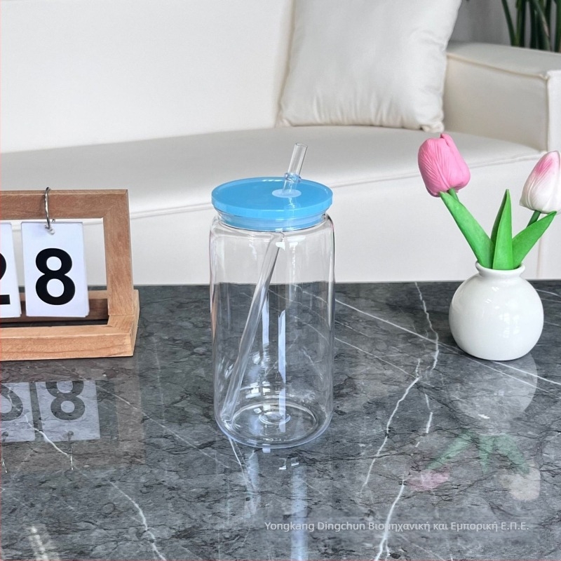 2024 Εκρηκτική πλαστική βεντούζα 16oz Οικολογική ακρυλική βεντούζα χρώματος Mason Cup Πλαστική χονδρική πώληση