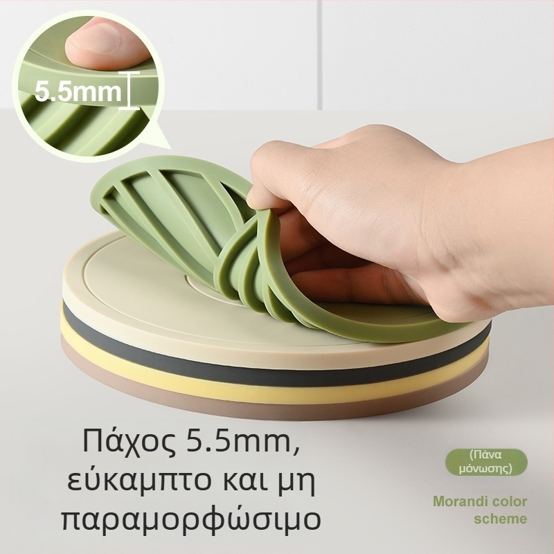 Θερμομονωτικό χαλάκι σιλικόνης, χαλάκι τραπεζαρίας, αντι-εγκαύματα, χαλάκι φαγητού, ειδικό χαλάκι μπολ ανθεκτικό σε υψηλές θερμοκρασίες, σουβέρ, οικιακό, υψηλής ποιότητας, αίσθηση