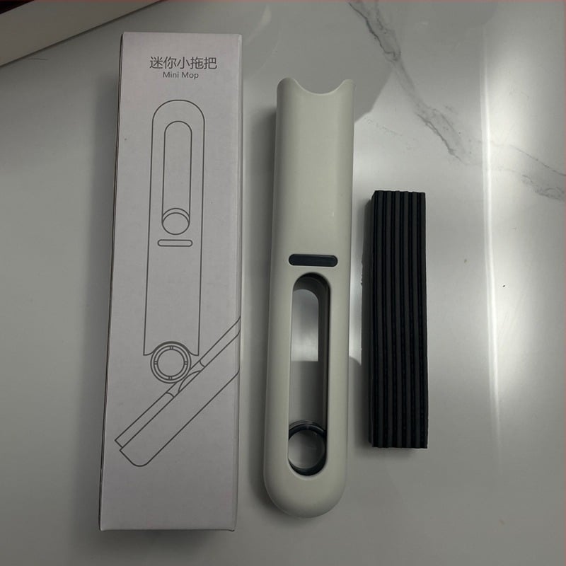 Near Hall μίνι σφουγγαρίστρα για επιτραπέζιο καθαρισμό τραπεζάκι σαλονιού αυτοκινήτου, πτυσσόμενη μικρή σφουγγαρίστρα χωρίς χέρια