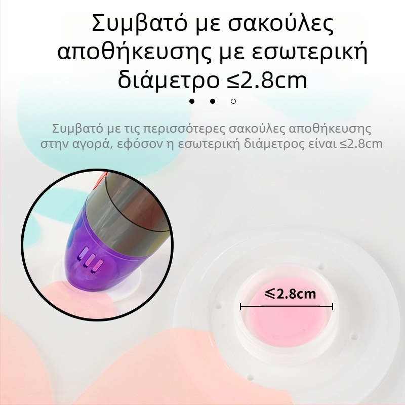 Αξεσουάρ ηλεκτρικής σκούπας Dyson v7v8v10v11v15 Κεφαλή αναρρόφησης με σακούλα συμπίεσης αναρρόφησης για οικιακή χρήση