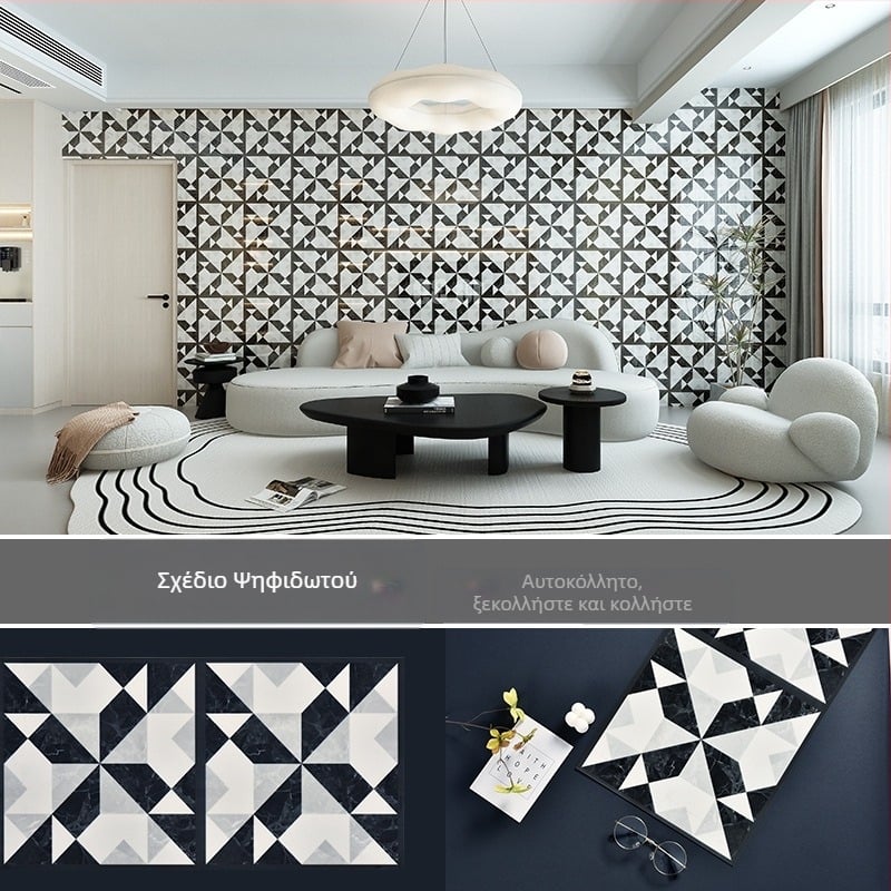 Αυτοκόλλητα τουαλέτας αδιάβροχα αυτοκόλλητα τοίχου μπάνιου μπάνιου τοίχου δωματίου με φθαρμένο δέρμα άσχημο αυτοκόλλητο πλακιδίων αλουμινίου πλαστικό χαρτόνι αυτοκόλλητη ταπετσαρία