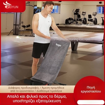 Πετσέτα γυμναστικής που απορροφά τον ιδρώτα, πετσέτα γυμναστικής, πετσέτα που σκουπίζει τον ιδρώτα και στεγνώνει γρήγορα, μαλακή, παχύρρευστη αθλητική πετσέτα χονδρικής