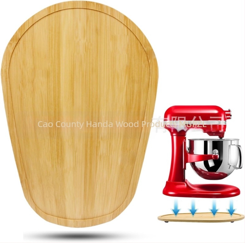 Μπαμπού μπλέντερ συρόμενο ξύλινο δίσκο βάσης μπλέντερ οικιακών συσκευών απλή ξύλινη συρόμενη σχάρα