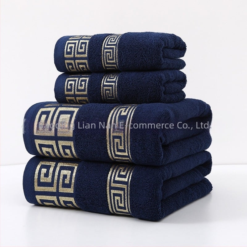 Εξωτερικού Εμπορίου Προμήθεια Βαμβακερή Πετσέτα Μπάνιου Ευρεία Σατέν Ζακάρ Πυκνωμένη Απορροφητική Εταιρεία Δώρων Ξενοδοχείου Πετσέτα Μπάνιου Βαμβακερή Πετσέτα Μπάνιου